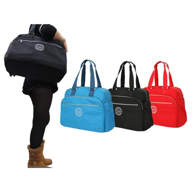 【YESON】旅行袋固定拉桿MIT製(超輕耐磨高單數纖維防水尼龍提肩背水瓶外袋)