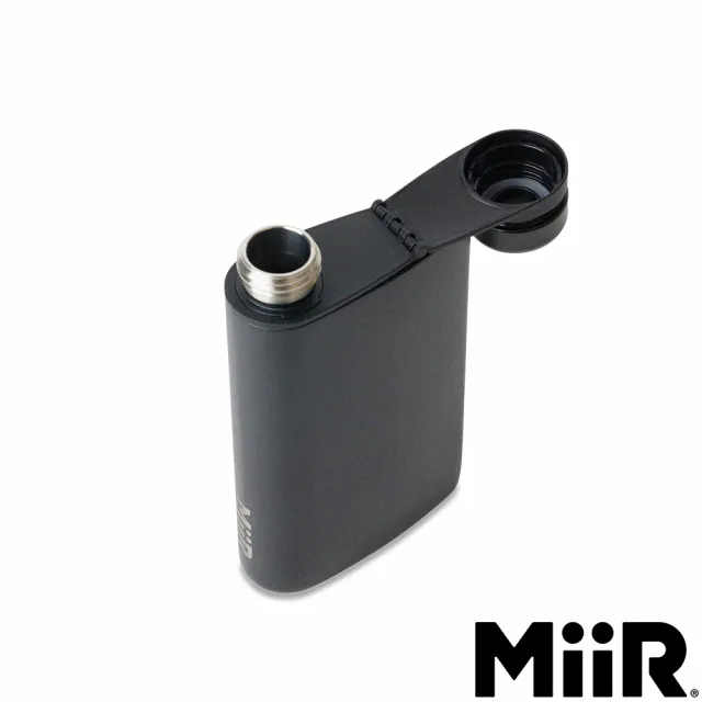 【MiiR】Aero Flask(不鏽鋼 單層 口袋壺 8oz/236mL 經典黑)