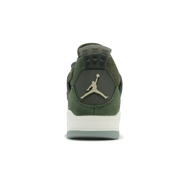NIKE 耐吉】Air Jordan 4 Retro SE Craft Medium Olive 綠男鞋4代