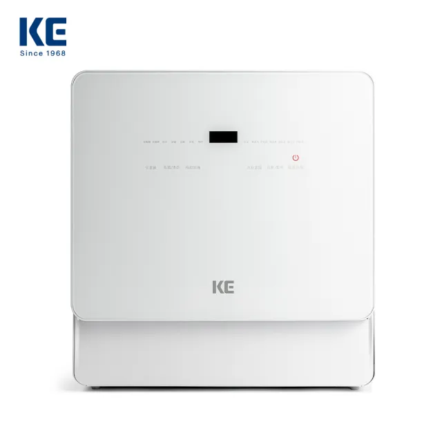 桌上型洗碗機 KDW-236W(6人份免安裝洗烘碗機、最高溫80度C、UV殺菌)
