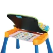 【ToysRUs 玩具反斗城】Vtech 4合1互動學習桌椅組(多功能點讀學習桌組/學前玩具/益智玩具/STEAM玩具)