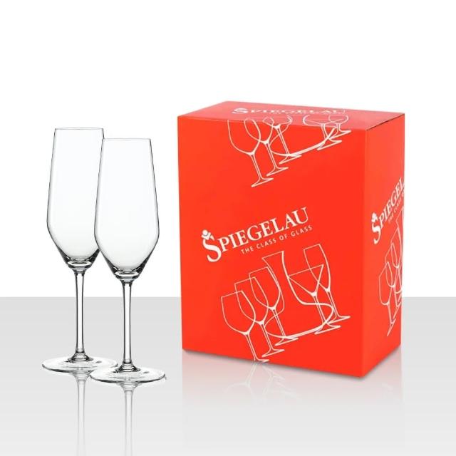 【Spiegelau】德國 Spiegelau Style 氣泡杯 2入禮盒/240ml(歐洲製/水晶杯/氣泡杯)