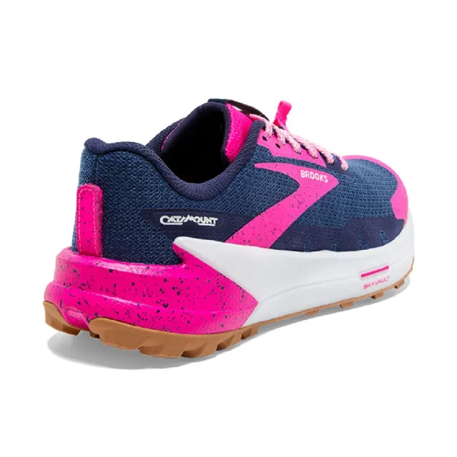 【BROOKS】女鞋 慢跑鞋 越野系列 CATAMOUNT 2 美洲豹系列(1203881B425)