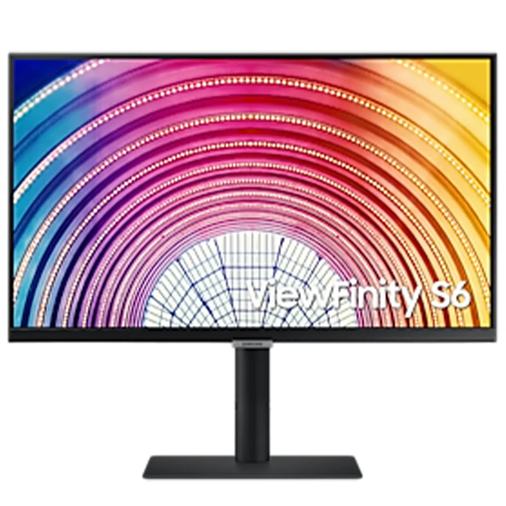 【SAMSUNG 三星】S6 S24A600NAC 24型 IPS 2K 16:9 75Hz 高解析度平面螢幕(FreeSync/ HDR 10 / 5ms)