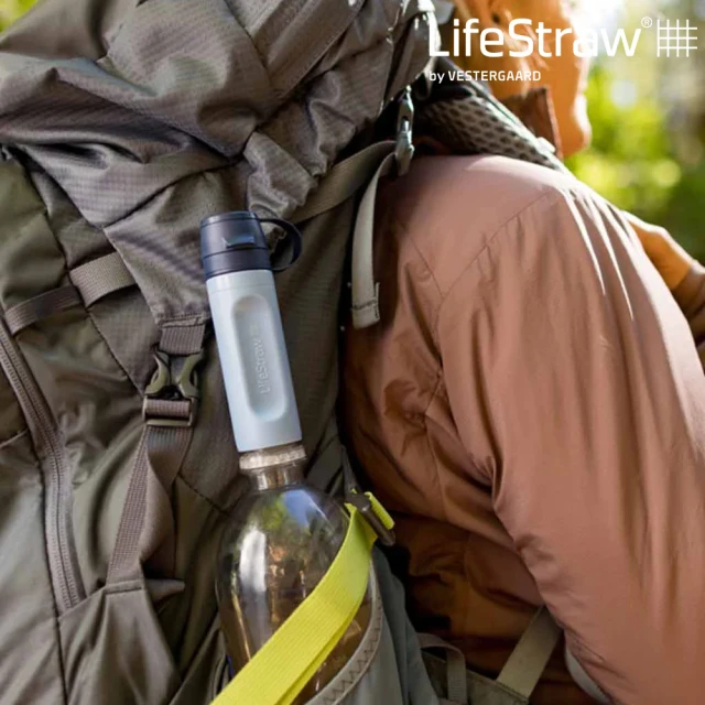 LifeStraw Peak 頂峰生命淨水吸管 SOLO｜山藍(過濾髒水 濾水 登山 健行 露營 旅遊 急難 求生)