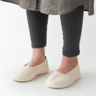 【MUJI 無印良品】女輕量腳跟舒適休閒鞋(原色)