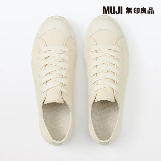 【MUJI 無印良品】撥水加工舒適休閒鞋(原色)