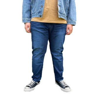 【Last Taiwan Jeans 最後一件台灣牛仔褲】大尺碼牛仔褲 微彈 偏薄(38腰~44腰)