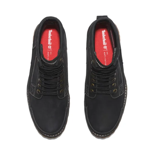 【Timberland】男款黑色磨砂革 Timberland R Originals 6吋靴(A5XRH001)
