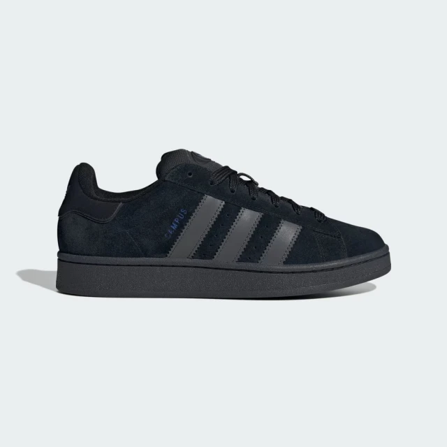 adidas 愛迪達 Campus 00s 男 休閒鞋 運動 經典 復古 三葉草 麂皮 日常 穿搭 反光 黑(ID2064)