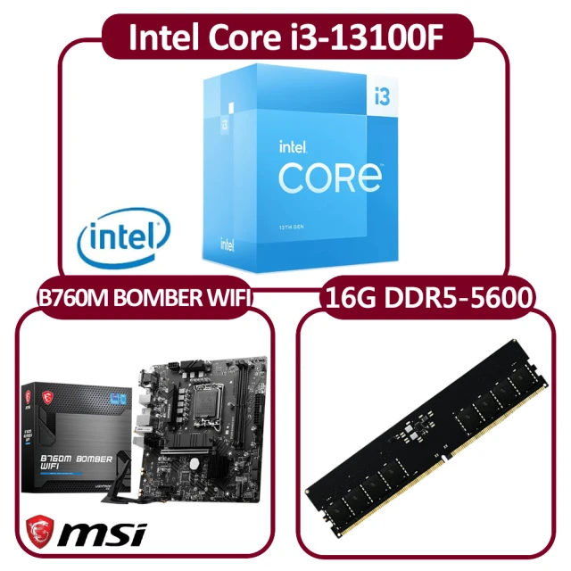 Intel 英特爾 Intel i7-13700F CPU+