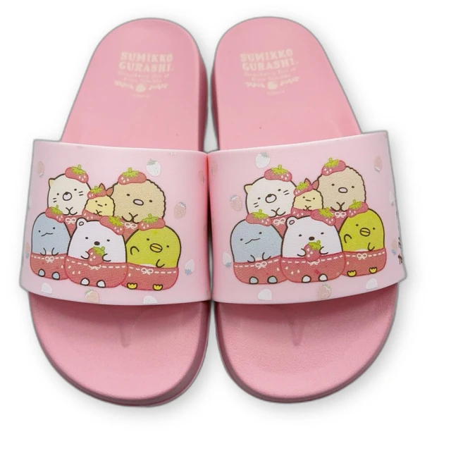 樂樂童鞋 女童可愛卡通造型拖鞋(中大童 童鞋 室內拖鞋 嬰幼