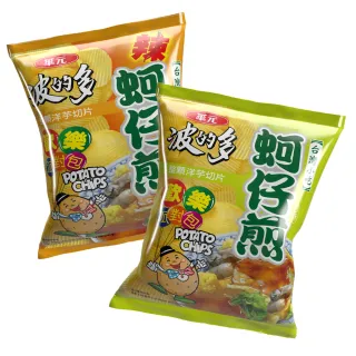 【華元】波的多洋芋片歡樂派對包110.5g/包-蚵仔煎辣味/原味