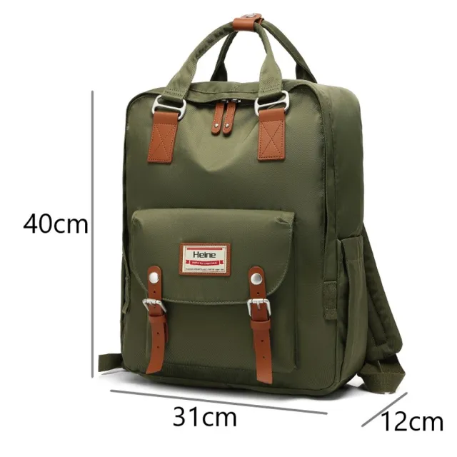 【Heine 海恩】加大版多功能後背包 筆電包 收納後背包(WIN-191P 3色任選 出遊旅行背包)