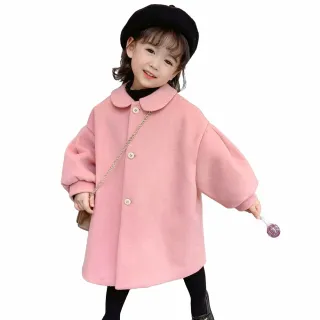 【Arbea】兒童大衣甜美加厚外套童裝(秋冬款)