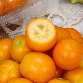 【愛蜜果】台灣產 日本金桔/甜橘/一口柑 X2盒(600克+-5%/每盒_箱裝)