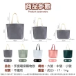 【Jo Go Wu】手提環保購物袋-中款2入(手提袋/素色環保袋/素色提袋/環保手提袋/收納袋)