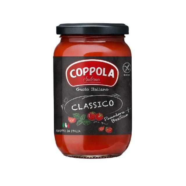 【Coppola】無加糖番茄羅勒麵醬 350gx1罐