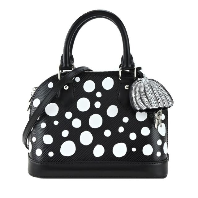LV LOUIS VUITTON路易威登 M21699 x YK Alma Infinity Dots 圓點印花牛皮手提/肩背包