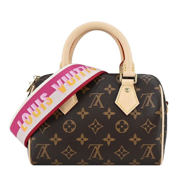 LV LOUIS VUITTON路易威登 M45948 經典 SPEEDY BANDOULIÈRE 20 手提/斜背波士頓包