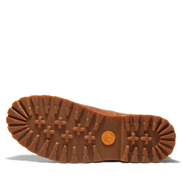 【Timberland】男款中棕色磨砂革6吋靴(15551210)