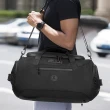 【BeOK】旅行出差大容量行李袋 旅遊密碼鎖背包 乾濕分離健身背包