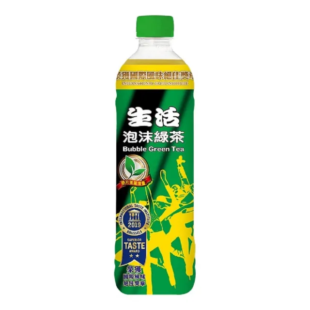 【生活】泡沫綠茶590mlx24入/箱