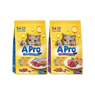 【APro 愛卜】貓糧-多種口味 1.5KG(貓飼料/成貓)