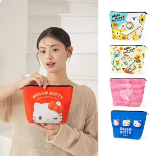 【Kiiwi O！官方直營】Hello Kitty x Kiiwi O! 聯名款．50th.實用大容量收納包 多色選