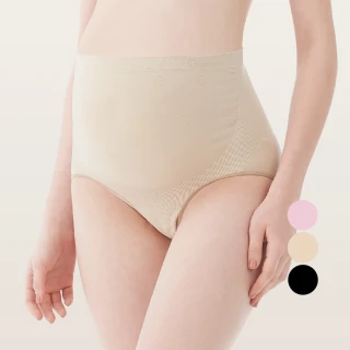 【Gennies 奇妮】3件組*孕婦內褲 一體成型高腰內褲(共3色)