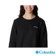 【Columbia 哥倫比亞 官方旗艦】女款-W Marble Canyon™LOGO長袖上衣-黑色(UAR57160BK/HF)