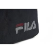 【FILA官方直營】簡約低調網格橫式側肩包-黑色(BMY-1201-BK)