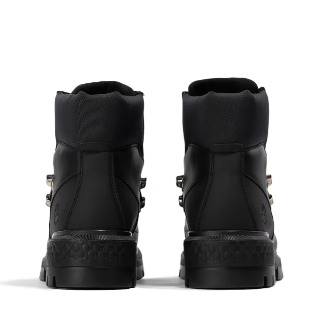 【Timberland】女款黑色皮革GreenStride防水Cortina Valley健行靴(A5NJ7015)