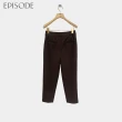 【EPISODE】舒適百搭修身顯瘦錐形窄腳長褲E35205（棕）