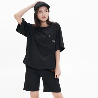 【5th STREET】中性 運動短褲 短褲 工裝短褲 抗uv 黑色(921021)