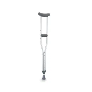 【拐杖】腋下拐M號 2入(#適用160-180cm#加厚鋁合金拐杖#腋下拐杖#老人助行器#殘障拐杖#可調式雙拐)