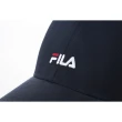 【FILA官方直營】經典款六片帽/棒球帽-黑色(HTY-1000-BK)