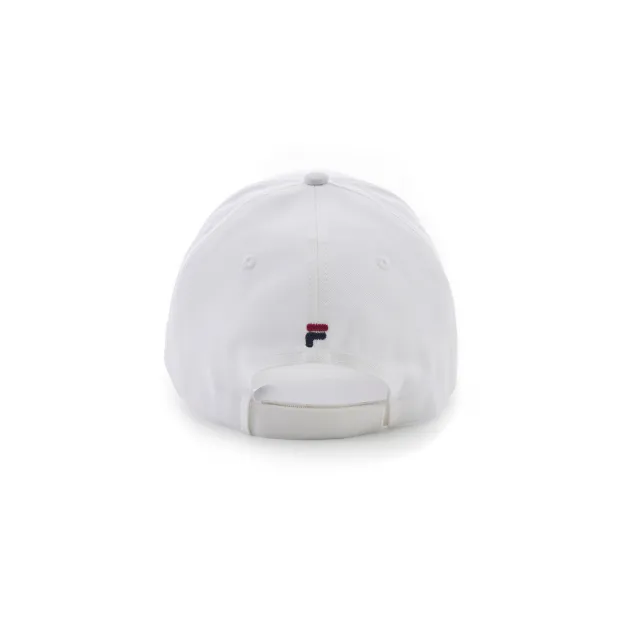 【FILA官方直營】經典款六片帽/棒球帽-白色(HTY-1000-WT)