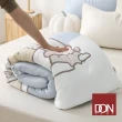 【DON】奶油家族聯名系列-雪國童話針織雪絨被(150x200cm)