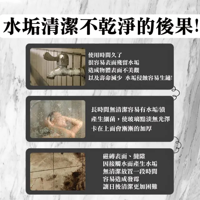 【三新立潔】神奇水垢清潔凝膠500mlX6罐(深層清潔水垢)