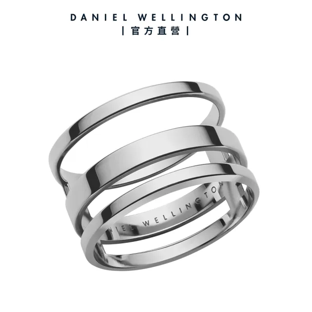 【Daniel Wellington】DW 戒指 Elan 永恆摯愛三環戒指 兩色(兩色 DW00400126)