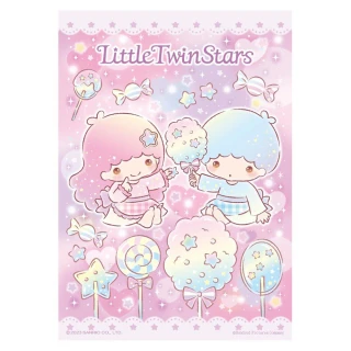 【HUNDRED PICTURES 百耘圖】LittleTwinStars雙星仙子甜點系列棉花糖 拼圖108片(三麗鷗)