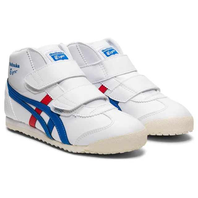 【Onitsuka Tiger】Onitsuka Tiger鬼塚虎-經典色 MEXICO Mid Runner 大童鞋(1184A002-100)