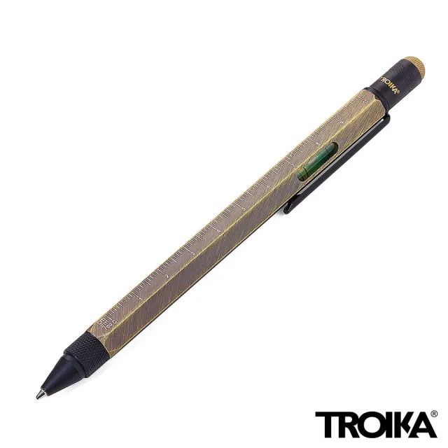 【Troika】多功能工具筆#可觸控附多種小工具與水平儀(1筆5用多色可選)