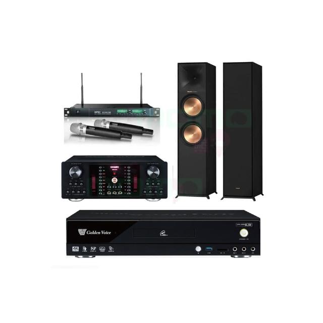 【金嗓】CPX-900 K2R+OKAUDIO DB-9AN+ACT-869+R-800F(4TB點歌機+擴大機+無線麥克風+喇叭)