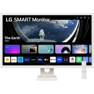 【LG 樂金】32SR50F-W 32型 IPS智慧聯網螢幕(搭載 webOS/IoT 操控/AirPlay 2 /螢幕分享/藍芽音效播放)