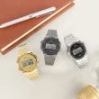 【CASIO 卡西歐】卡西歐 復古懷舊 計時碼錶 電子數位 不鏽鋼手錶 黑銀色 36mm(A171WE-1A)