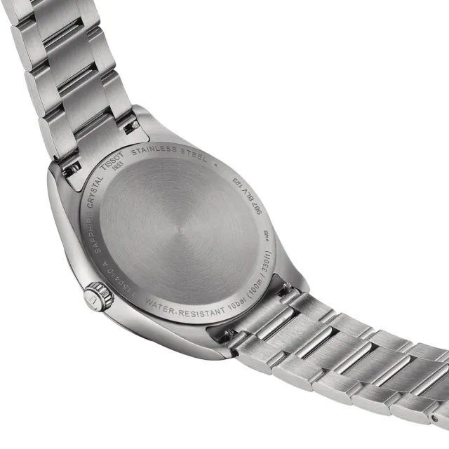 【TISSOT 天梭 官方授權】PR100系列 快拆錶帶 時尚簡約腕錶 / 40mm 送禮推薦 禮物(T1504101104100)
