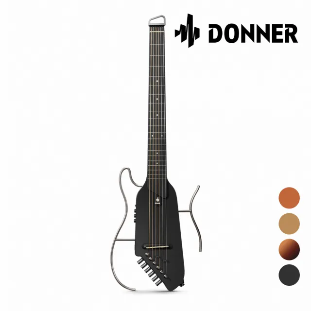 【Donner】HUSH-I 便攜式靜音吉他 多色款(原廠公司貨 商品保固有保障)