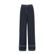 【ILEY 伊蕾】冬日航海車線西裝長褲(深藍色；M-XL；1233026534)